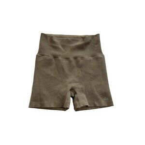 ALO Yoga Olive Bike Shorts